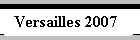 Versailles 2007